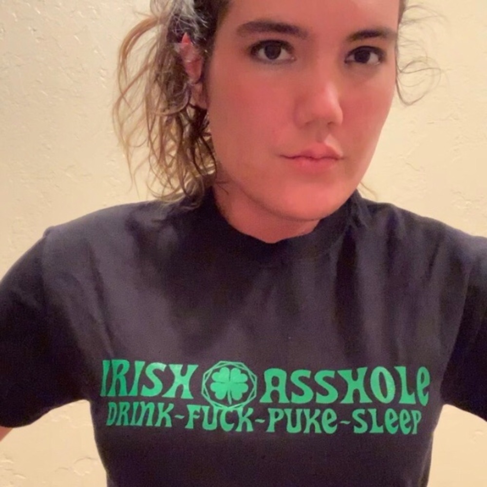 Irish Asshole T-shirt - St. Patricks Day Shirts